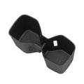 TPE Armrest Storage Box Organizer for Kia EV9 2024-2025 Rear Cup Holder Tray Black Car Interior Accessories
