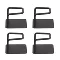 4Pcs Stainless Steel Hook Rack For Weighing Scale,Wall-Mounted Storage Bracket Multifunctional Sink Sponge Rack Kitchen Supplies
