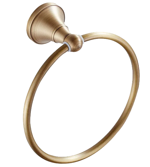 Luxury Solid Brass Bathroom Accessories Set: Towel Bar, Paper Holder, Towel Ring, Robe Hook - Complete Modern Bathroom Set