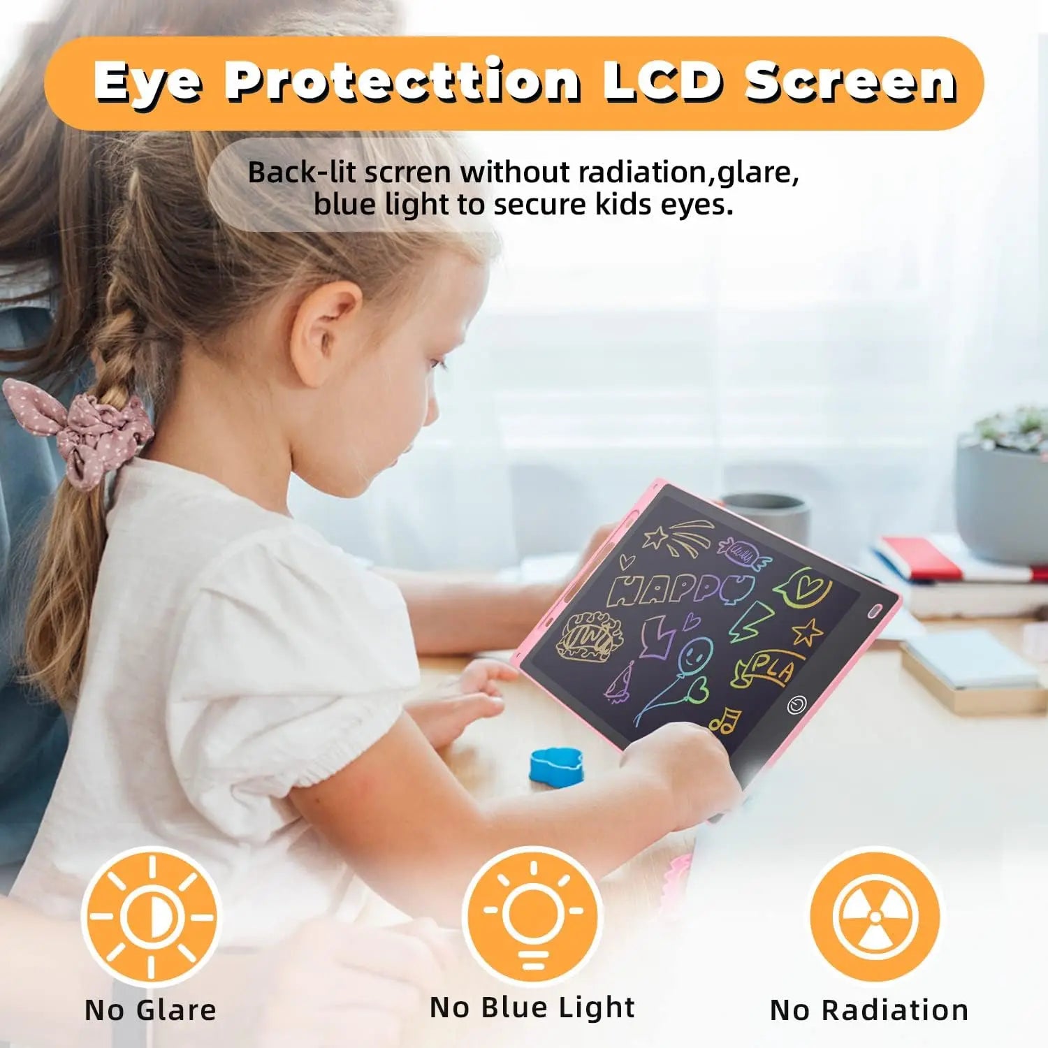 10 inch Writing Board Drawing Tablet LCD Screen Writing Digital Graphic Tablets Electronic Handwriting Pad Toys Kids Gifts Child