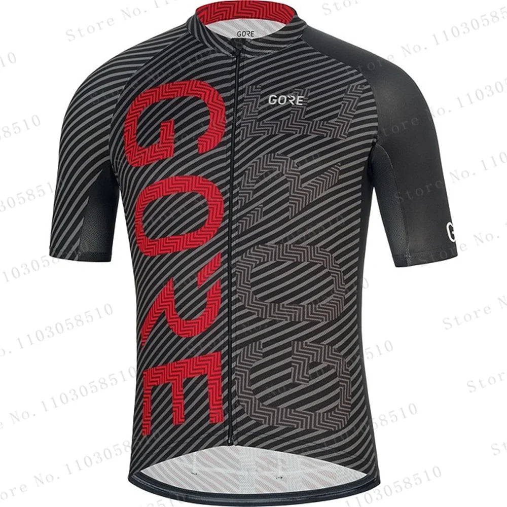 Jersey Cycling Tops Summer Men Short Sleeve Cycling Clothing Sports Bicycle Shirts Bib Shorts Suits Mtb Road Bike Clothing