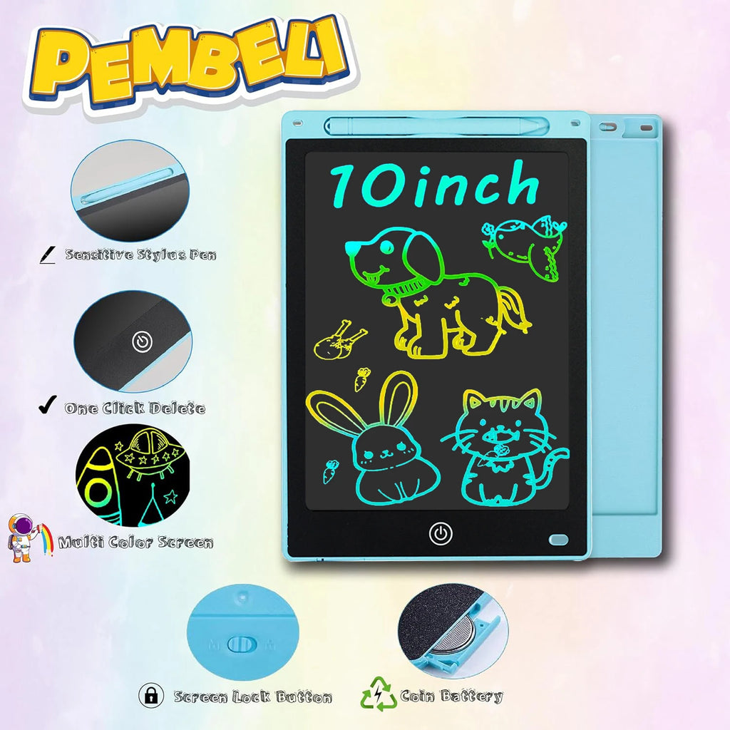 10 inch Writing Board Drawing Tablet LCD Screen Writing Digital Graphic Tablets Electronic Handwriting Pad Toys Kids Gifts Child