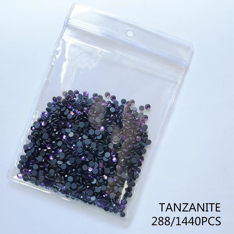 High Quality Glass Clear Hotfix Rhinestone  SS4-SS30 Hot Fix Rhinestones for Clothes Decorations DIY Wedding Dress Rhinestones
