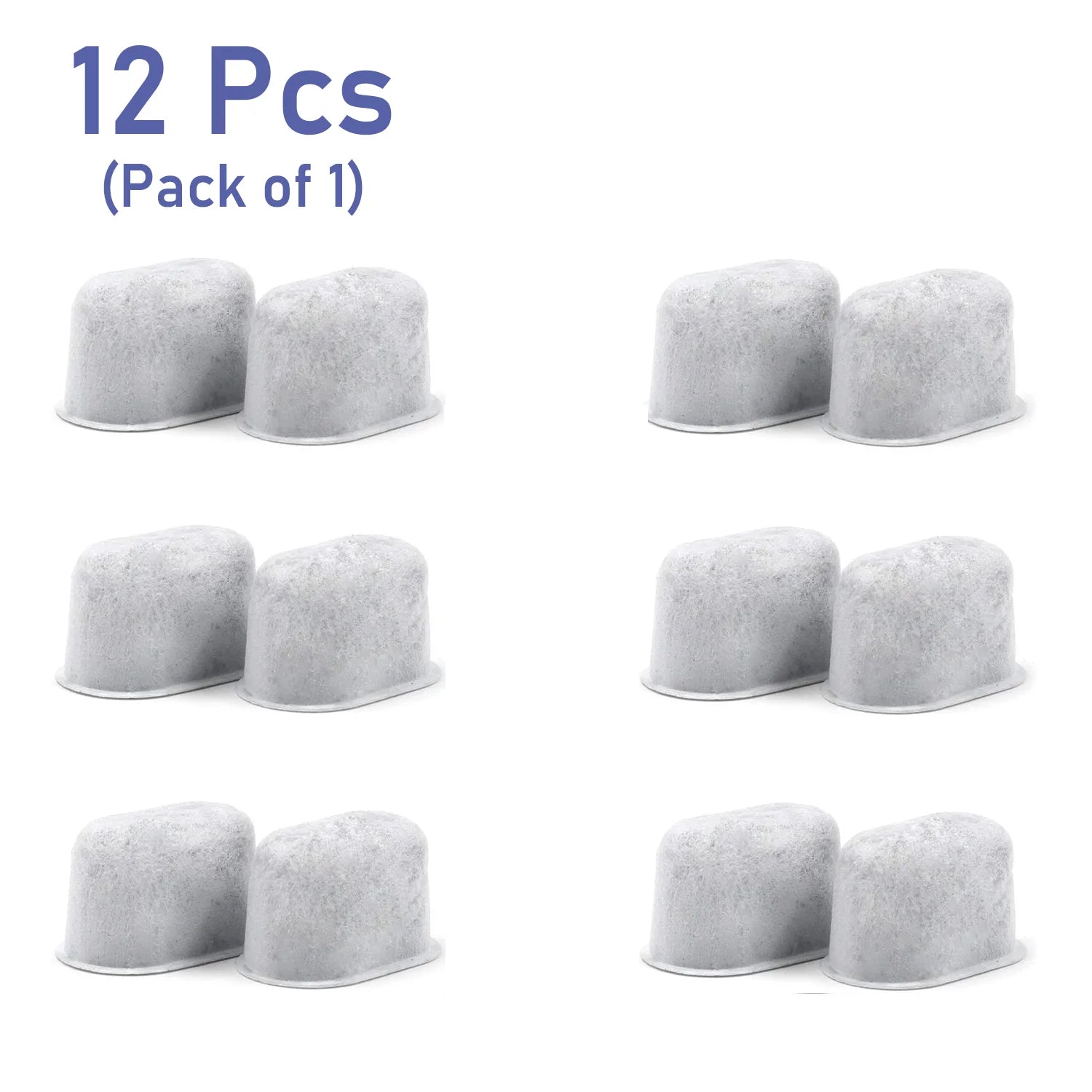 6pcs/12pcs/24pcs Replacement Charcoal Filters Fit Keurig 2.0 and 1.0 Classic Coffee Makers