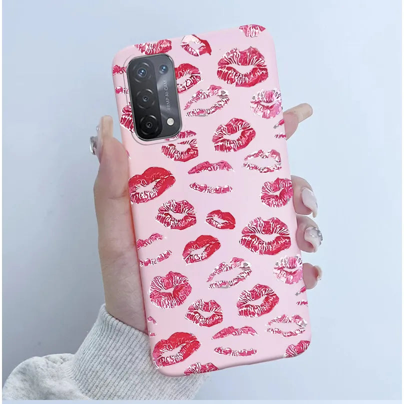 For Oppo A54 5G A74 5G A93 5G Case Soft TPU Silicone Cover Cute Astronaut Panda Phone Case CPH2195 CPH2197 CPH2263 Coque Funda