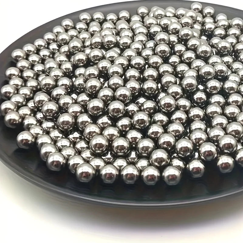 500Pcs Bearing Steel Balls, 6mm Diameter Bearing Balls, Steel Balls, Rolling Balls, Durable Precision Engineering, Suitable for Machinery and DIY Projects, High Hardness to Provide Support and Stability
