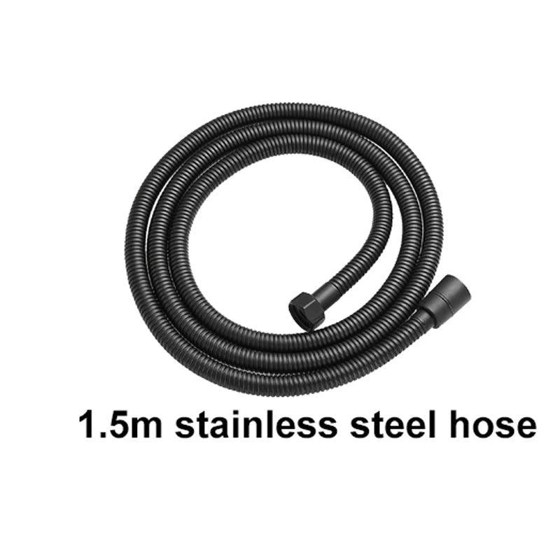 12cm Large Panel Shower Head with Filter Bathroom High Pressure Water Saving Rainfall Showerhead Square Multifunctional Nozzle
