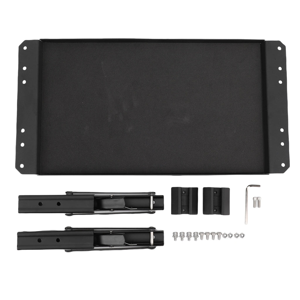 Toolbox Folding Side Table Toolbox Magnetic Tool Tray 325mmx195mm Multifunctional Rubber Coated Tray Heavy Duty for Assembly