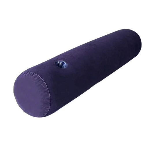 Inflatable Cylinder Pillow - Car Neck Pillow, Seat Support, Orthopedic Neck Support for Travel, Office & Home