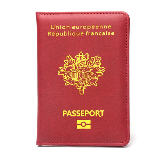 Travel Essentials France Passport Cover French Passport Cover Travel  Book Passport Holder Customized