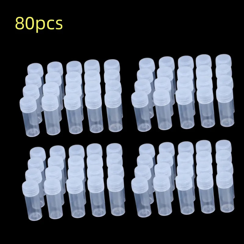 5ml Plastic Bottle Sample Jar 5g Small Barrel Vials Medicine Pill Liquid Powder Capsule Storage Container Packing Bottles