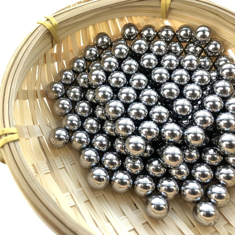 500Pcs Bearing Steel Balls, 6mm Diameter Bearing Balls, Steel Balls, Rolling Balls, Durable Precision Engineering, Suitable for Machinery and DIY Projects, High Hardness to Provide Support and Stability