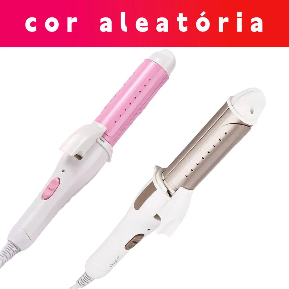 Hair Straightener & Curler - 2-in-1 Travel Size