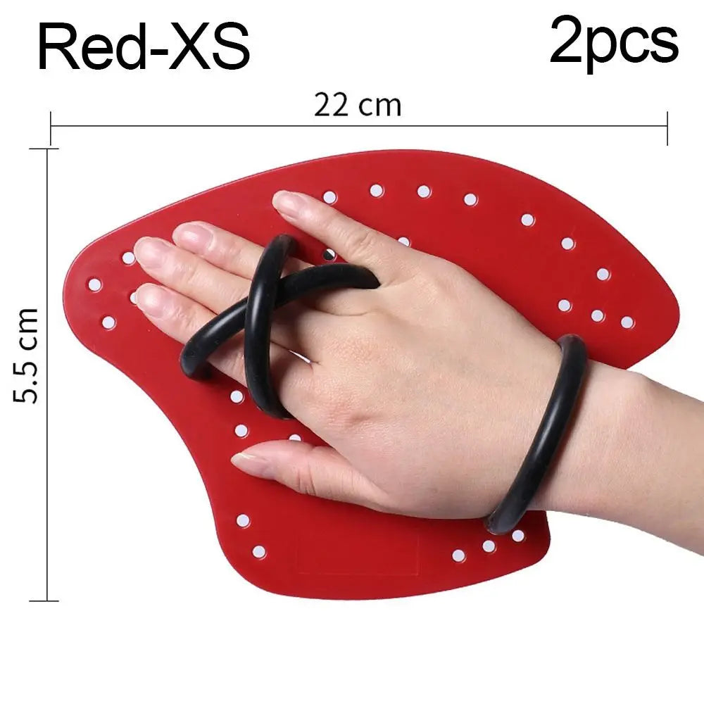 Swim Fin, Adjustable Kids Flippers for Swimming, Professional Swim Hand Paddles Swimming Fins for Kids Children Men Women