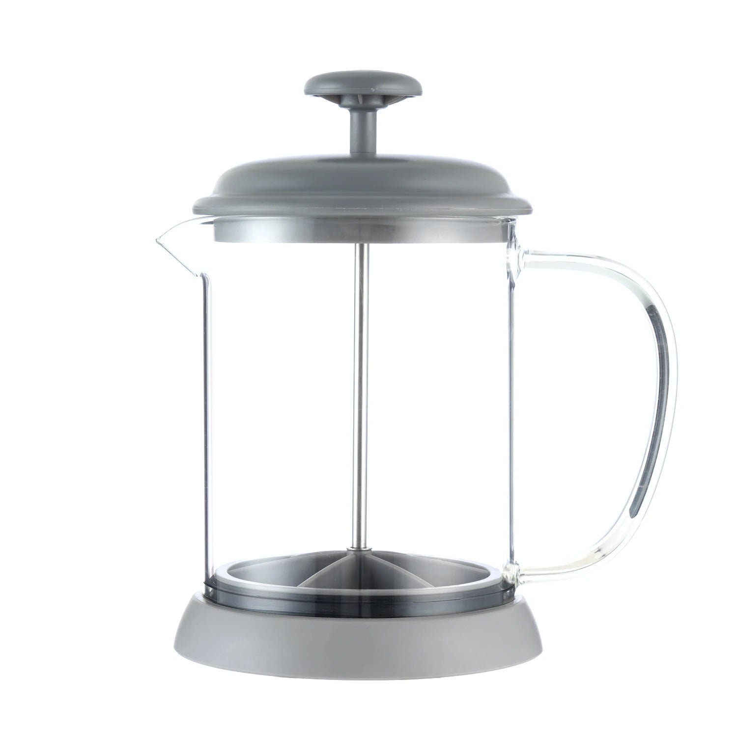 Icafilas 600ML French Press Coffee/tea Brewer Coffee Pot Coffee Maker Kettle Glass Thermos indoor ,Home office Coffee Drinkware