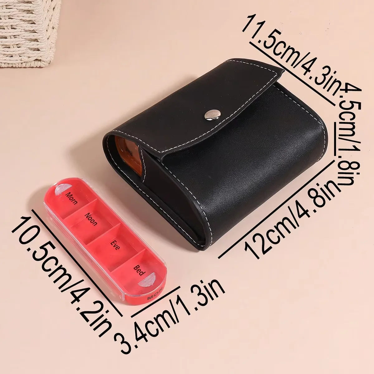 7 Days Pill Medicine Box Weekly Monthly Tablet Holder Storage Organizer Container Case Pill Box Splitters Pharmacy Pill Case