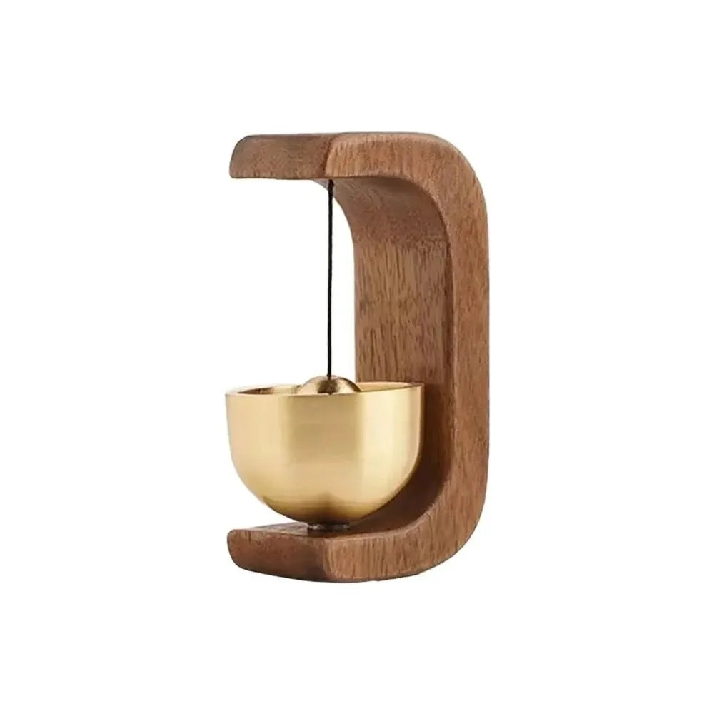 1pcs Magnetic Wind-bell Simple Doorbell Magnetic Inhalation Home Wind-bell Remind Bell Home Car Decoration Merry Christmas Gifts