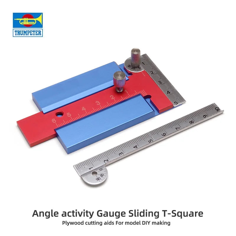 Hobby Model building tools Angle activity Gauge Sliding T-Square Plywood cutting aids For model DIY making