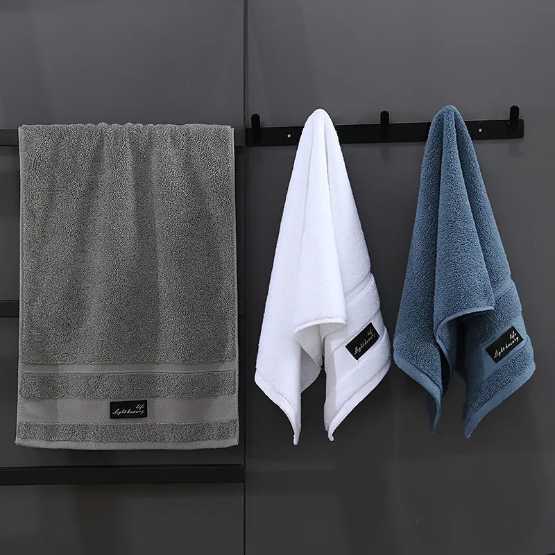 Luxury Bathroom Towel 35x75cm 80x160cm Big Shower Towel Cover Terry Washcloth Travel Sport Gift Towels Toalhas De Banhos 수건 세트