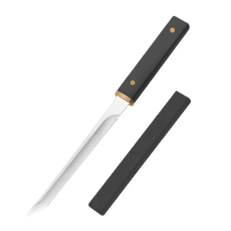Barbecue Utility Knife Slicing Fish Fruit Steak Knife Plastic Handle Kitchen Knives Sharp Boning Butcher Chef Knife Cleaver Meat