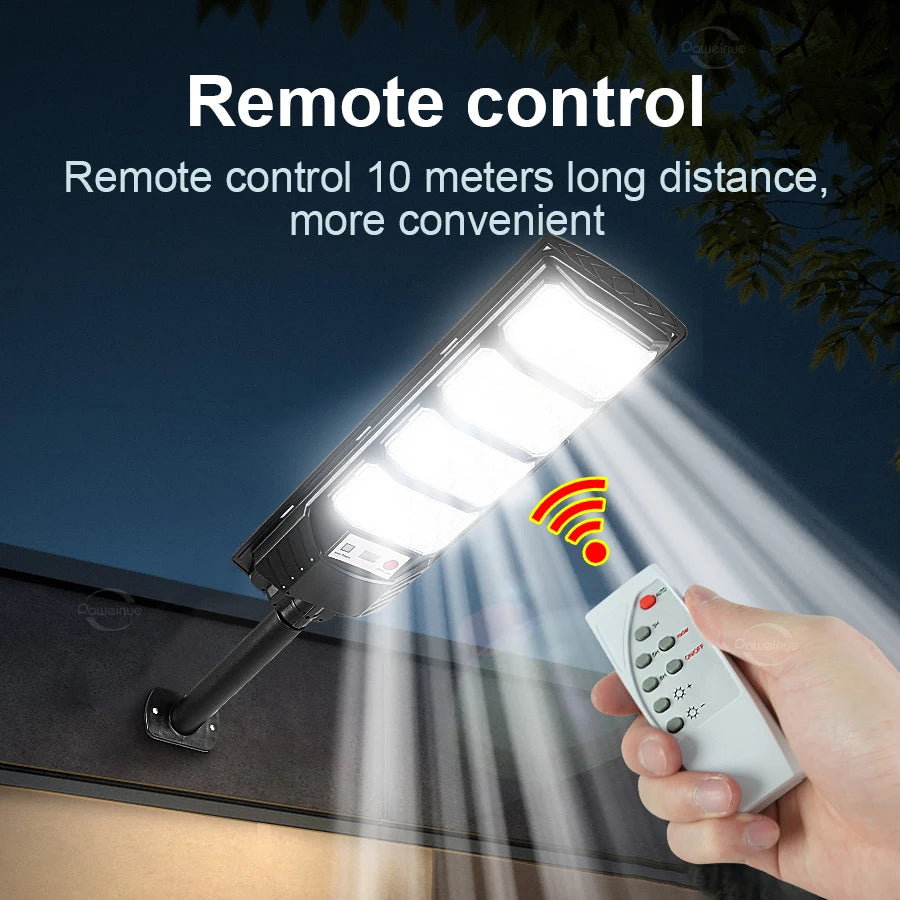 Solar Light for Outdoor Solar Lamp Dusk To Dawn Street Lights Waterproof Safety Lighting for Garden Garage Door