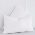 Bedding Standard Pillowcases Pack of 1 100% Washed Cotton Linen Like Textured Breathable Durable Soft Solid White No inserts