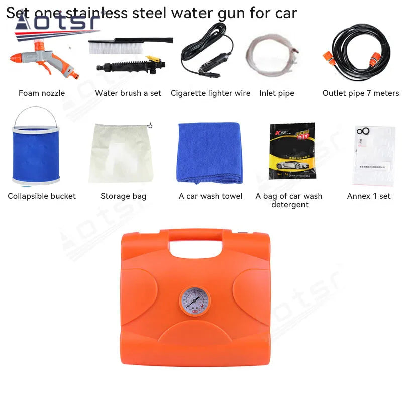 Car wash machine 220V high voltage household self-service portable car wash device electric car wash pump integrated machine