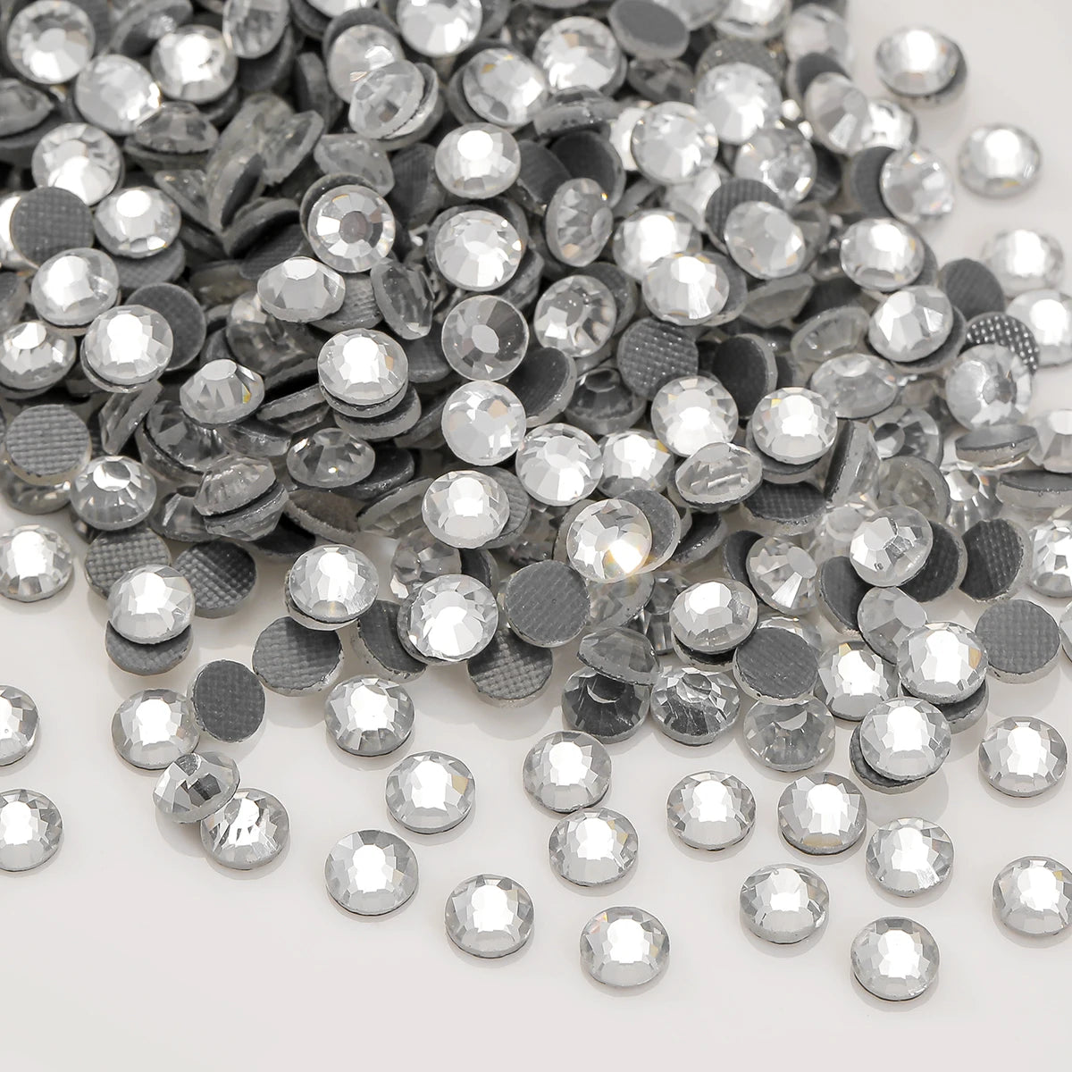 High Quality Glass Clear Hotfix Rhinestone  SS4-SS30 Hot Fix Rhinestones for Clothes Decorations DIY Wedding Dress Rhinestones
