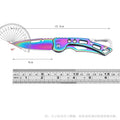 Outdoor Stainless Steel Folding Knife Mini Personal Self-Defense Camping Multi-Functional Home Use Fruit Knife