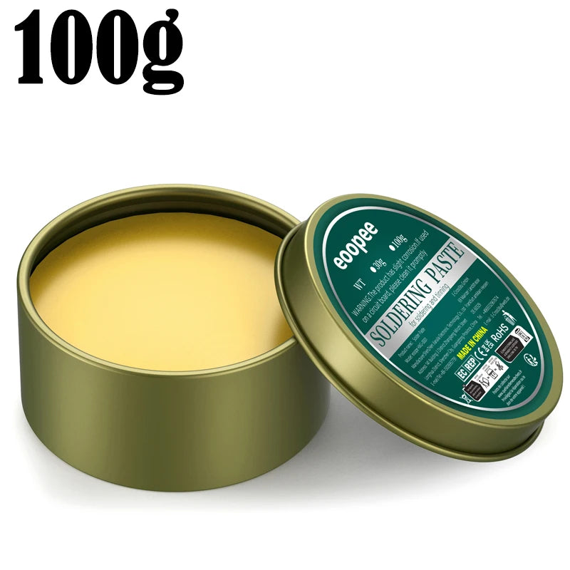 30g/50g/100g Solder Paste Rosin Flux No Clean for Electronics - Lead-free Welding Flux for Circuit Boards & Iron Repair