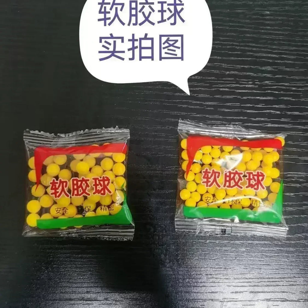 LL Soft Rubber Ball Balas Bolas 7-8 Mm Diameter Toy Balls for Kids Educational Play