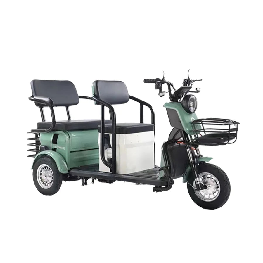 High Speed Electric Tricycle Motorized Cargo 3 Wheel  Bicycle Three Wheel Electric Scooters Bike Electric Tricycle for Passager