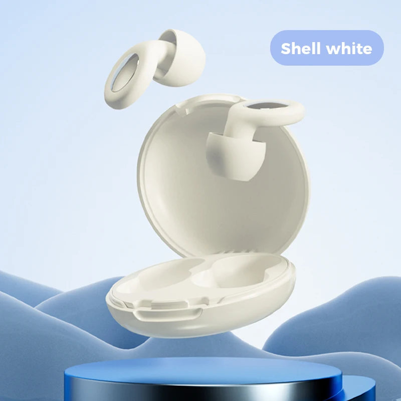 Anti-noise earplugs for sleep, silicone earplugs, waterproof soft ear protection, anti-noise and soundproof earplugs