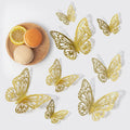 48pcs/4set 3D Butterfly Wall Decor 4 Styles 3 Sizes,Butterfly Decorations for Butterfly Birthday Party Cake Room Decoration 2026