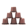 3/6PCS Refillable Reusable Nespresso Coffee Capsule Reutilisable Nespresso Pods with a Spoon a Brush