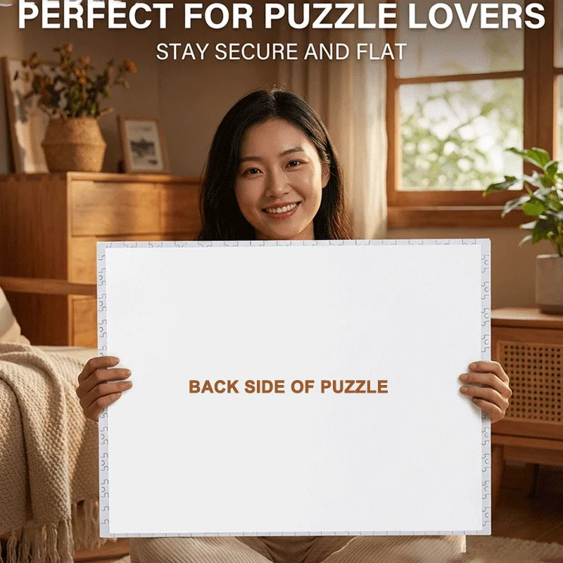 Small 20pcs Sheets Set Puzzle Saver Sheets  FLAT STRONG ADHESIVE BACKING Each Size：15x21cm/5.9x8.3in
