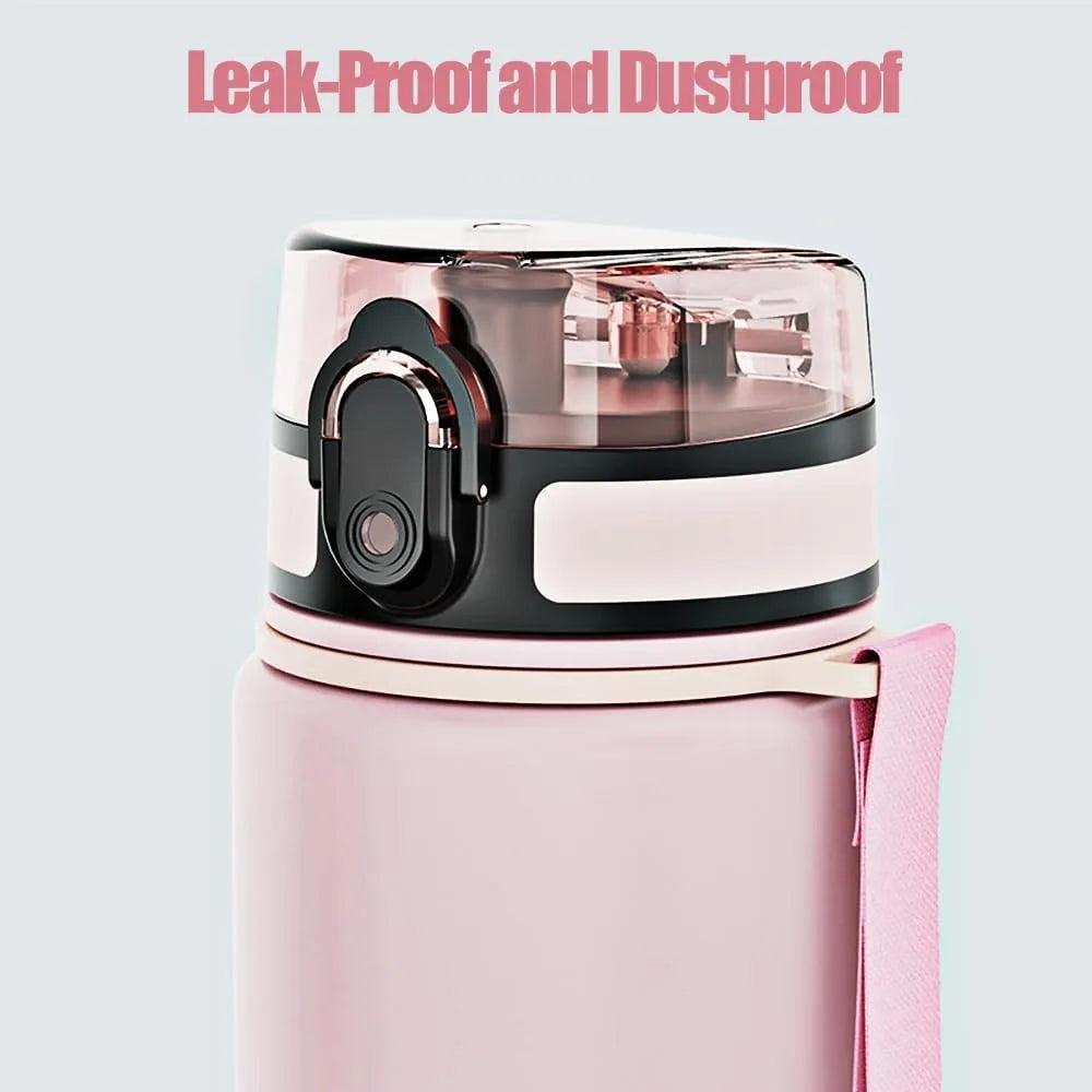 34 oz Large Drinking Water Bottle, Leakproof BPA Free Plastic Water Bottle with Locking Cap for Gym Outdoor Sports Cycling