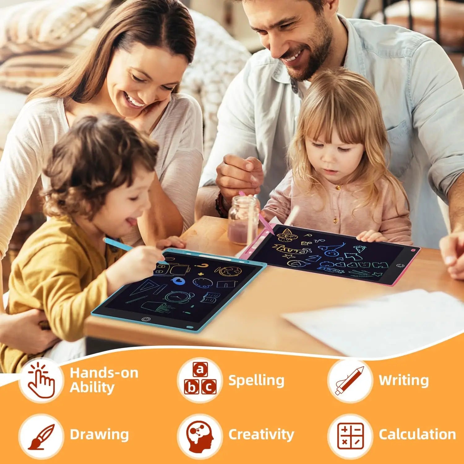 10 inch Writing Board Drawing Tablet LCD Screen Writing Digital Graphic Tablets Electronic Handwriting Pad Toys Kids Gifts Child