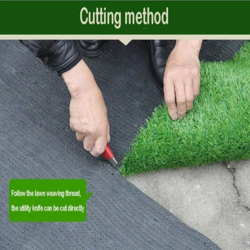 Lawn Carpet Grass Kindergarten Simulation Lawn Engineering Fencing Turf Artificial False Lawn Football Field Lawn