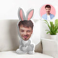 Customized photo pillow with personalized plush filling, soft short plush and polypropylene filling, hand washed special