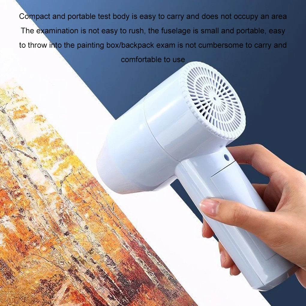 Portable Cordless Hair Dryer Small Quiet Wireless Charging Low Noise Wireless Hair Dryer
