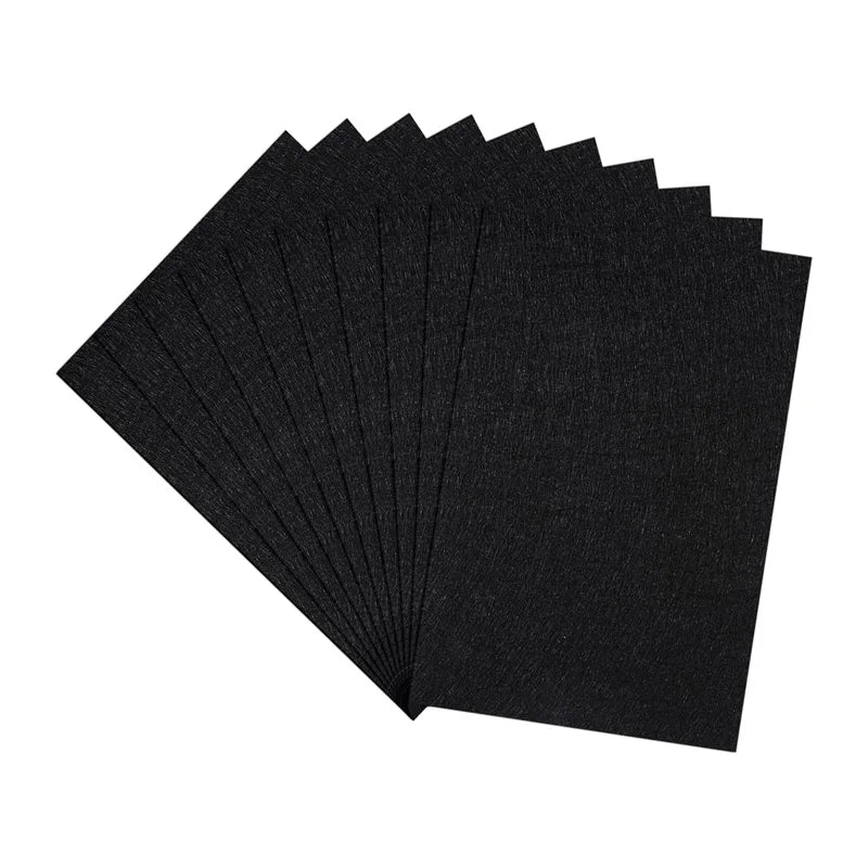 10Pcs Soft Felt Fabric Sheet Set DIY Solid Color Craft Fabric Sheet Textile Fabrics Felt Fabric Sheet  for Sewing and DIY Crafts