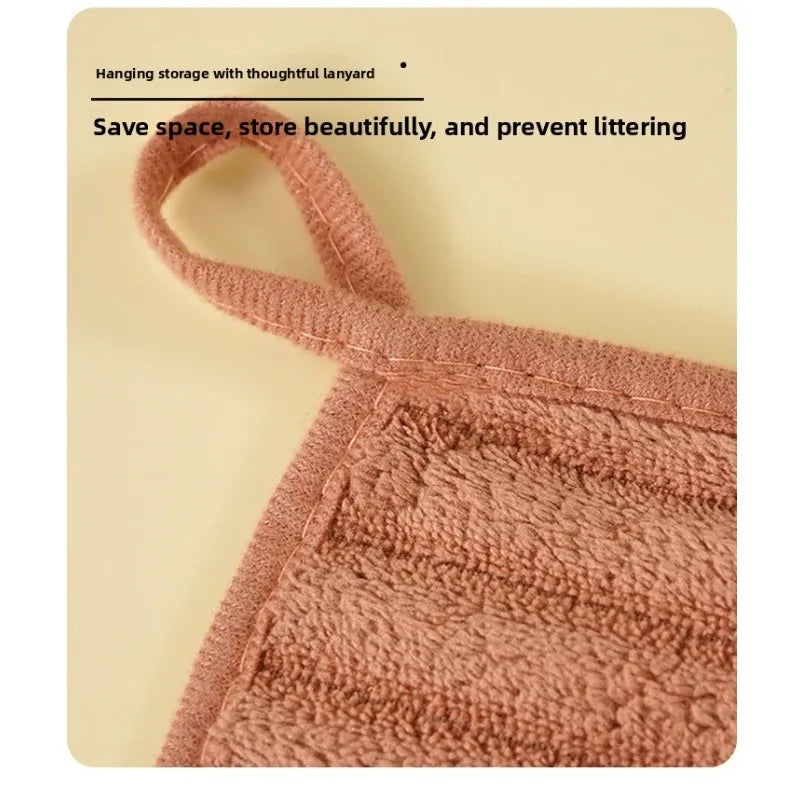 5-Piece Luxury Soft Super Absorbent Hand Towel Set - 11.8*11.8 Inch Quick Drying Washcloths for Household and Daily Necessities