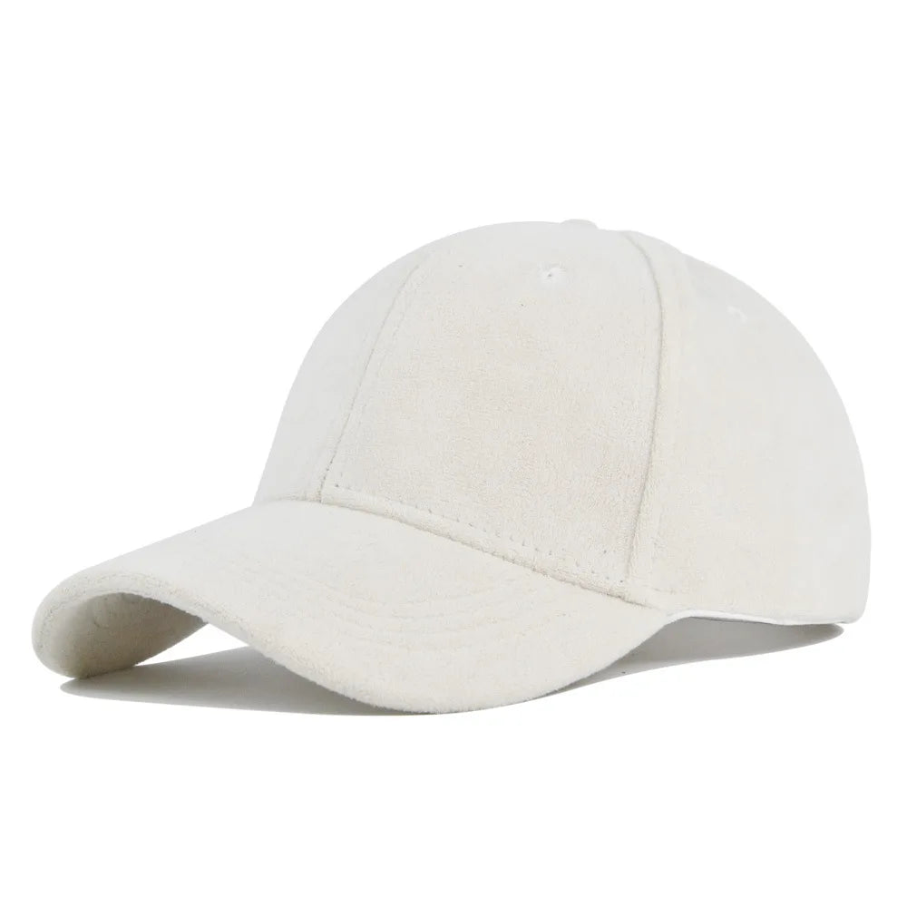 Fashion Baseball Caps For Men Women Autumn Winter Solid Retro Snapback Hip Hop Hat Unisex Street Adjustable Sun Visor Caps
