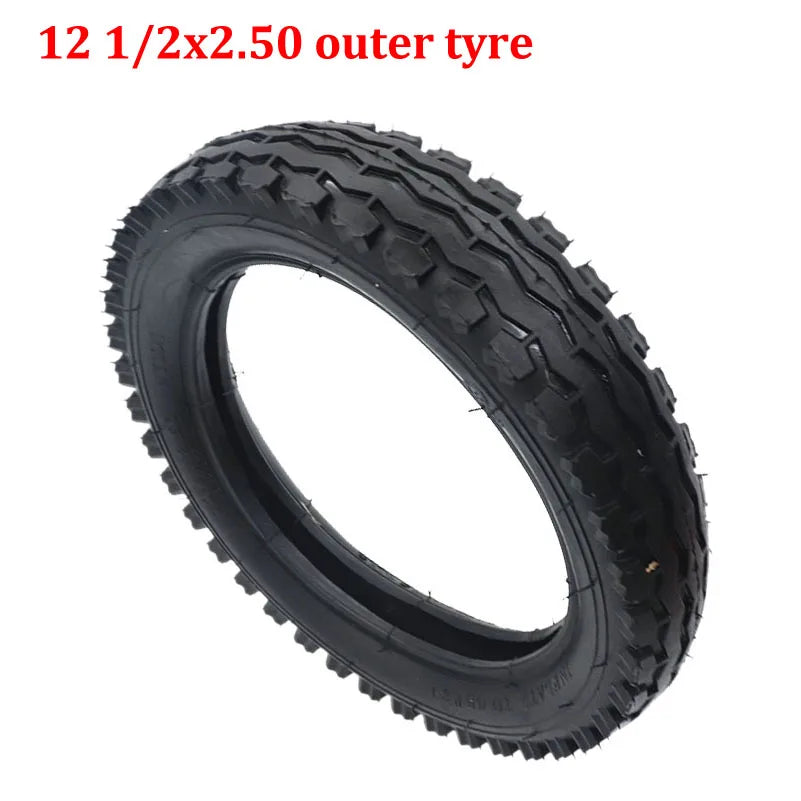12.5 Inch 12 1/2x2.50 Tyre Electric Scooters12 Tire Tricycle Non-Pneumatic Solid Explosion-proof