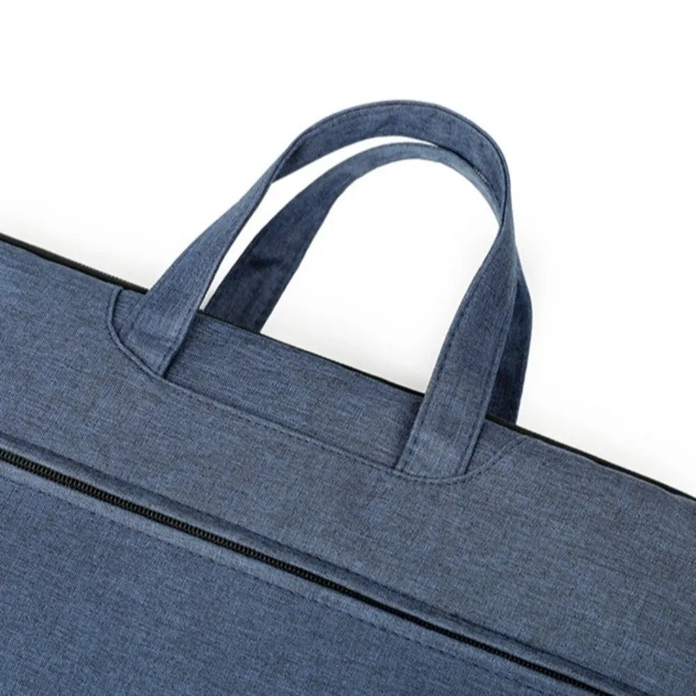 Waterproof Large Capacity Business Briefcase Document Shockproof Folder Tote Bag File Paper Organizer Portable Laptop Bag