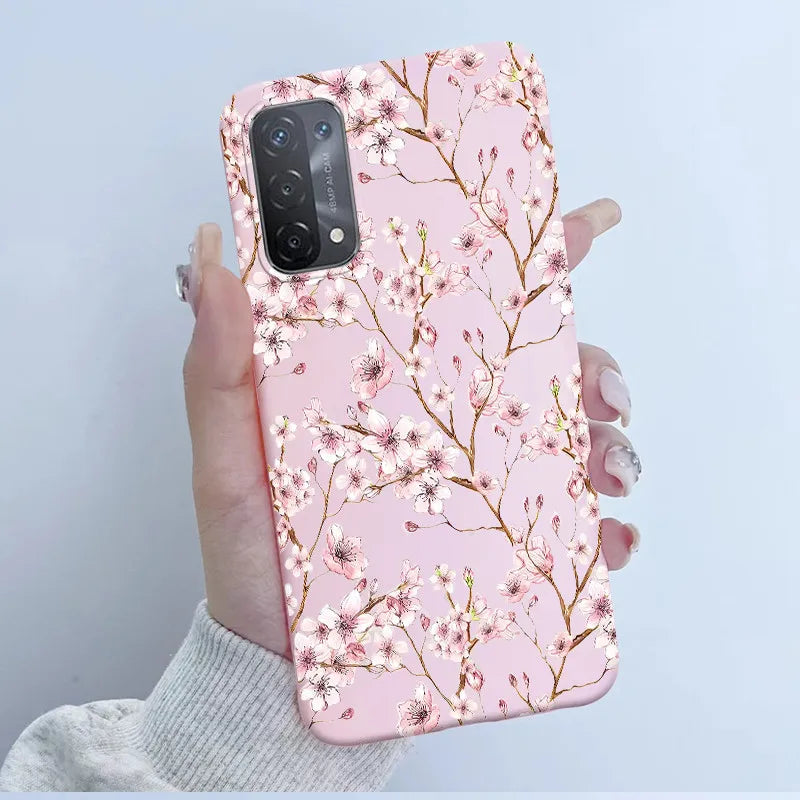 For Oppo A54 5G A74 5G A93 5G Case Soft TPU Silicone Cover Cute Astronaut Panda Phone Case CPH2195 CPH2197 CPH2263 Coque Funda