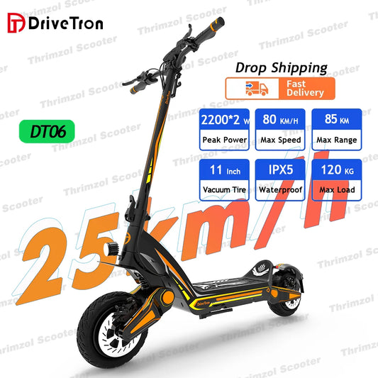 Dropshipping Dual Motor Electric Scooters For Adult 11" Tire 1500W*2 60V23.4Ah Urban Glide Pole Lock 80 km/h Folding E Scooter