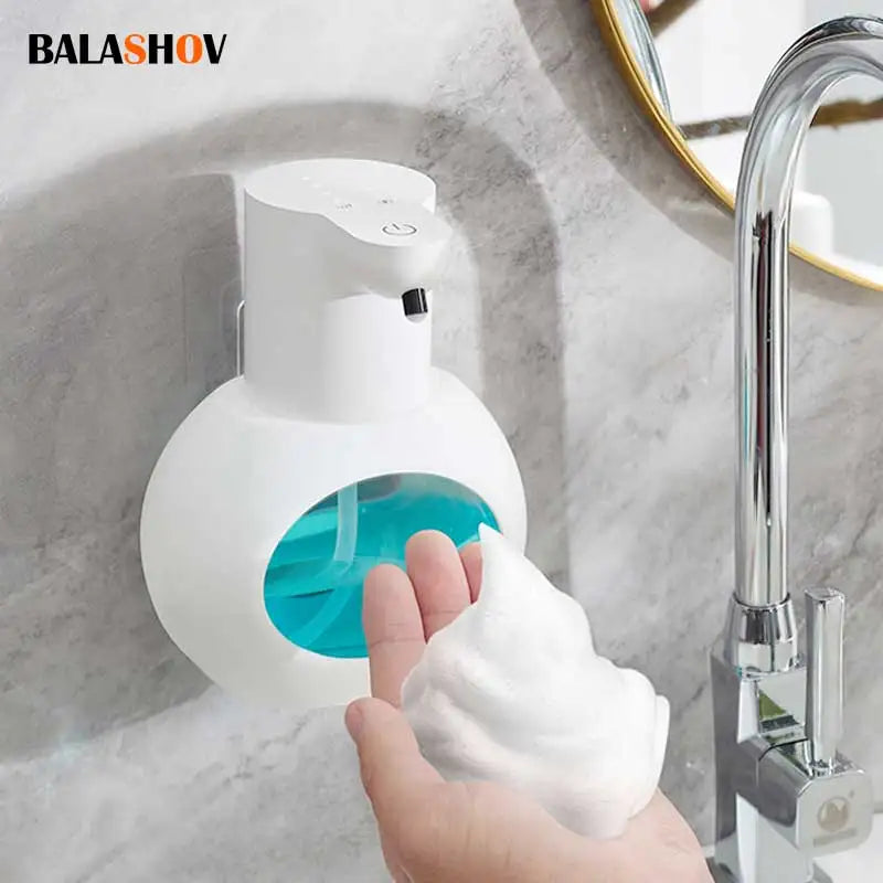 Smart Touchless Soap Dispenser – 400ml Motion Sensor, USB Charging, Wall-Mounted