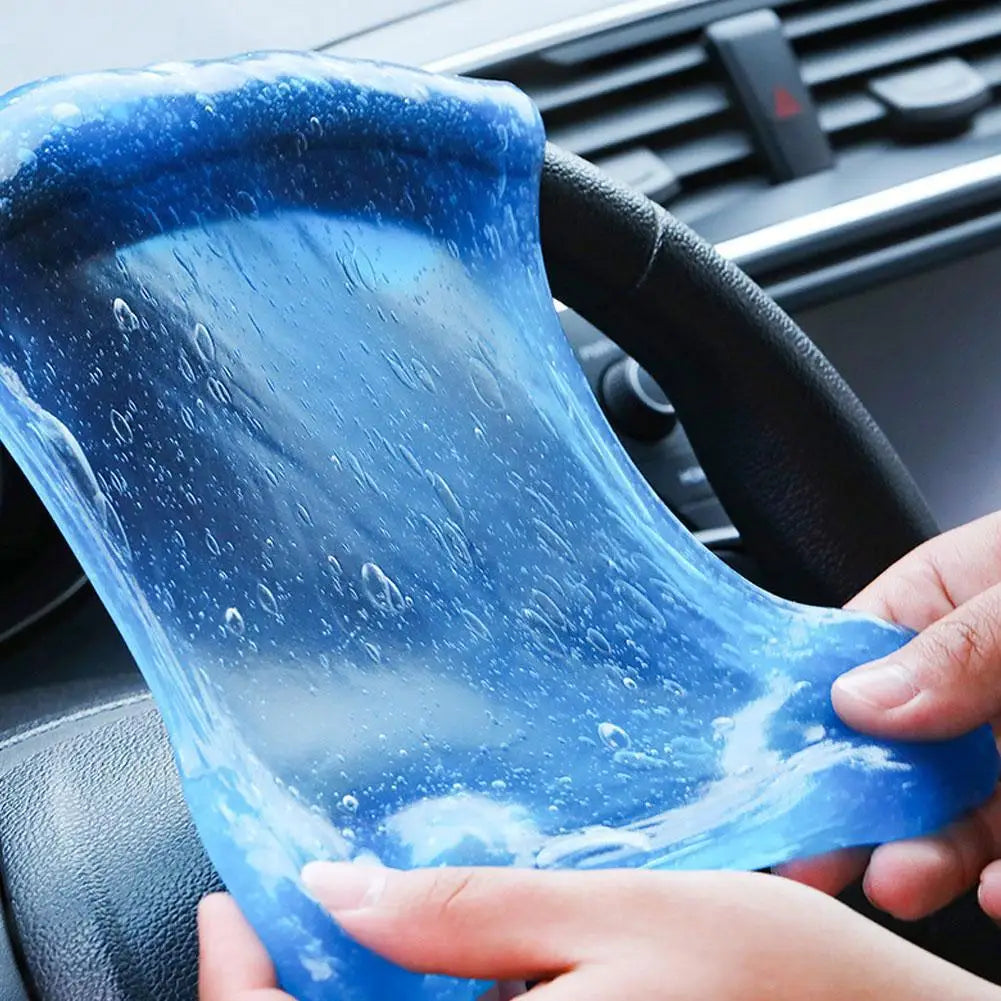 Magic Cleaning Gel Slime for Car Detailing, Keyboard Dust Cleaner Putty, Reusable Putty for Vents, Crevices, Electronics
